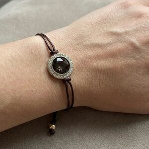 Vintage Y2K Avon Energy String Bracelet - Topaz Positivity